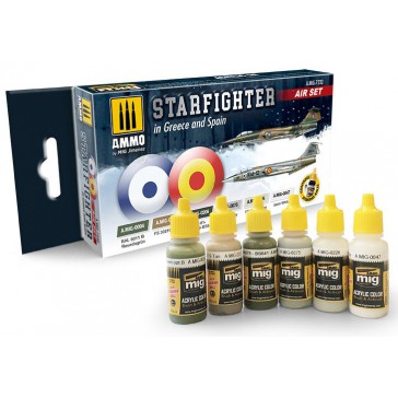 STARFIGHTER IN GREECE, SPANISH SERVICES 6 JARS 17 ML