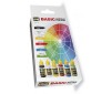 BASIC ACRYLIC COLORS SET 6 JARS 17 ML