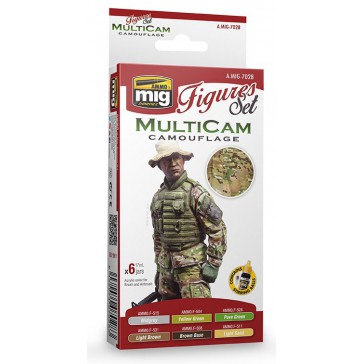 MULTICAM 6 JARS 17 ML