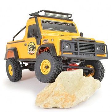 DISC.. OUTBACK RANGER XC PICK UP RTR 1:16 TRAIL CRAWLER - YELL