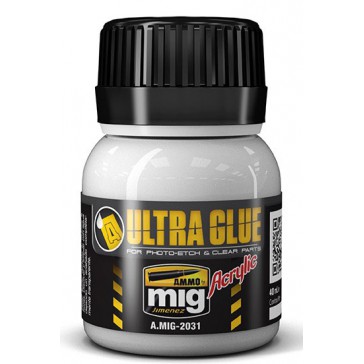 ULTRA GLUE - ETCH CLEAR PARTS JAR 40 ML