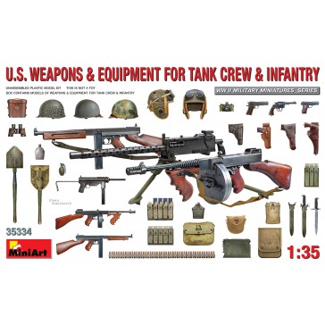 US Weapons & Equip. Tank & Inf 1/35