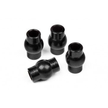 Ball 3X5.8X9Mm (Black/4Pcs)