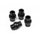 Ball 3X5.8X9Mm (Black/4Pcs)