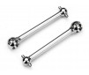 Drive Shaft 6X40Mm (Silver/2Pcs)