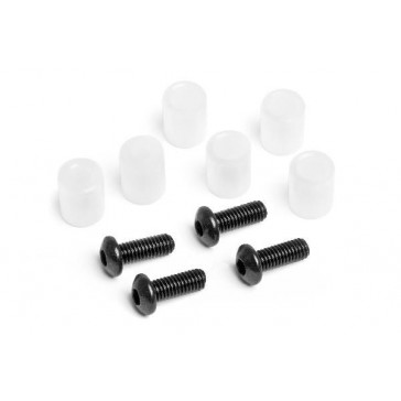 Bushing/Screw Set For Aluminium Adustable Upperarm