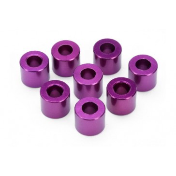 Spacer 4X8X6.5Mm(Purple/8Pcs)