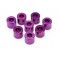 Spacer 4X8X6.5Mm(Purple/8Pcs)