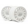 DISC.. WR8 RALLY OFF-ROAD WHEEL 48x33mm (WHITE/2pcs)