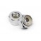 Aluminum Lock Nut M5 (Silver/10Pcs)