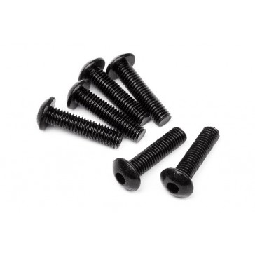 Button Head Screw M5X20Mm (Hex Socket/6Pcs)