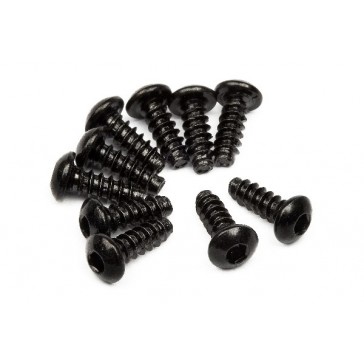 Tp. Button Head Screw M3X8Mm (Hex Socket/10Pcs)