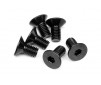 Flat Head Screw M5x10mm (Hex Socket/6pcs)