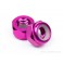 DISC.. ALUMINUM LOCK NUT M5 (PURPLE/10pcs)