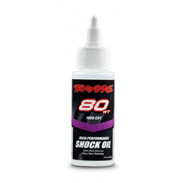 Oil, shock (80 wt, 1,000 cSt, 60cc) (silicone)