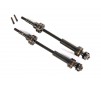 Driveshafts, front, steel-spline constant-velocity (complete assembly