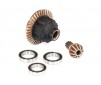 Differential, rear, complete (fits X-Maxx 8s)