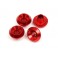 Wheel Washer (Red/4Pcs)