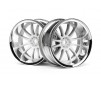 Work Xsa 02C Wheel 26Mm Chrome/White (9Mm Offset)