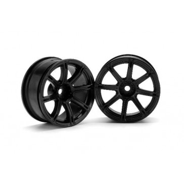 Work Emotion Xc8 Wheel 26Mm Black (6Mm Offset)