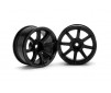 Work Emotion Xc8 Wheel 26Mm Black (6Mm Offset)