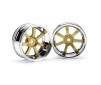 Rays Gram Lights 57S-Pro Chrome/Gold (9Mm Offset)