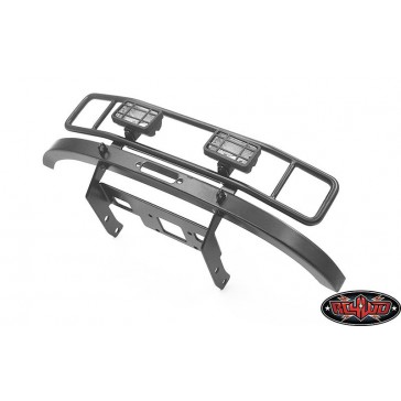 Ranch Steel Front Winch Bumper w/ Lights