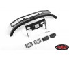 Ranch Steel Front Winch Bumper w/ Lights