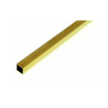 Square Brass Tube 4.76 mm (2p.)