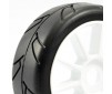 1/8TH PREMOUNTED SLICK TYRES 'HAWK/10 SPOKE'