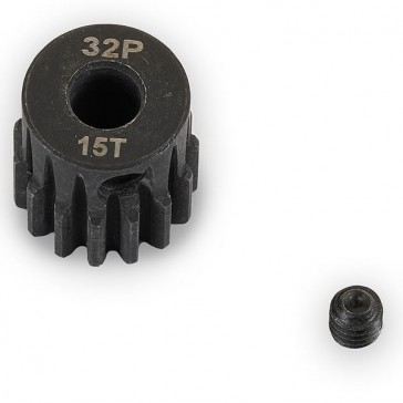 32DP 15T STEEL PINION GEAR (5MM)