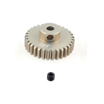 M0.6 32T ALUMINIUM 7075 PINION GEAR