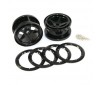 AXIAL 5 SPOKE 2.2 ALLOY BEADLOCK WHEELS (WRAITH)