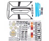 Set stickers BMW M3 E30