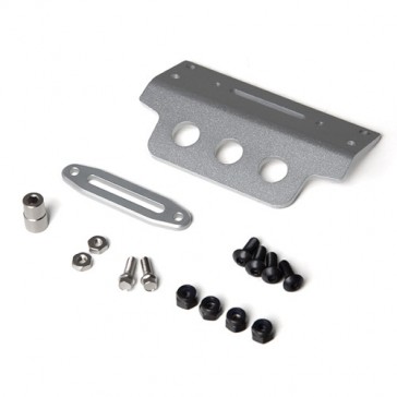 ALUMINIUM SKID PLATE SILVER FOR GS01 FRONT BUMPER