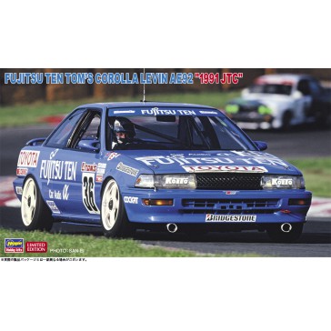 1/24 FUJITSU TEN TOM`S COROLLA LEVIN AE92 1991 JTC. (5/21) *