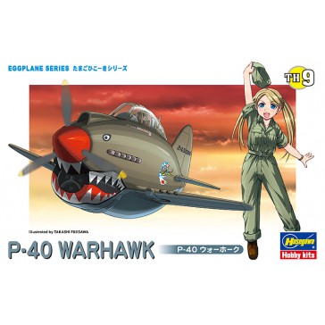 EGG PLANE P-40 WARHAWK TH9