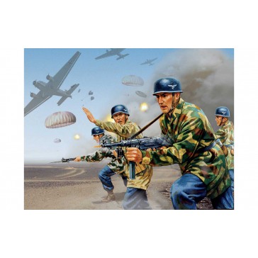 1/32 WWII GERMAN PARATROOPS (6/21) *