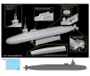 1/350 U.S.S. FLORIDA SSGN-728 OHIO CLASS SUBMARINE (3/21) *