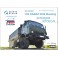 DISC.. 1/35 KAMAZ 5350 MUSTANG 3D-PRINTED & COLOURED INT. ZVEZDA