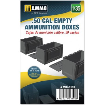 1/35 .50 CAL EMPTY AMMUNITION BOXES