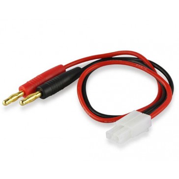 YellowRC Charger Cable 4mm Banana Plug to Tamiya (Male)