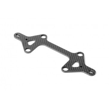 X12'21 GRAPHITE LOWER SUSPENSION ARM PLATE 2.5MM