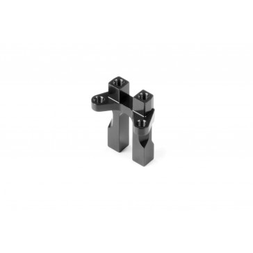 X1 ALU SERVO MOUNT - BLACK