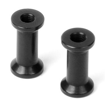 ALU REAR BRACE MOUNT 13MM - BLACK (2)