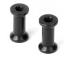 ALU REAR BRACE MOUNT 13MM - BLACK (2)