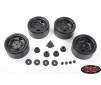 Seren 2.2 Beadlock Wheels w/ Center Caps (Black)