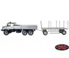 4 Wheel Steel Stake Trailer