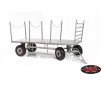 4 Wheel Steel Stake Trailer