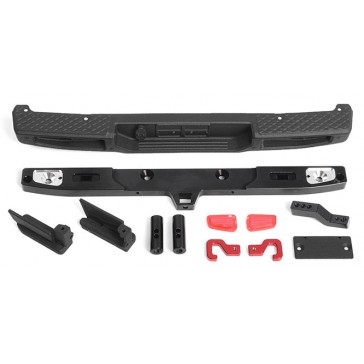 OEM Rear Bumper w/ Tow Hook and License Plate Holder